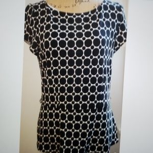 WHBM Sz M Tailored Lined Shirt for Work Play EUC